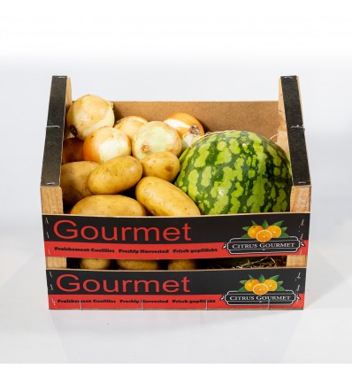Caja Mixta de Sandía, Patata y Cebolla – 12 kg
