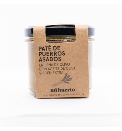 Paté de puerro asado en AOVE 110 g | Producto solidario