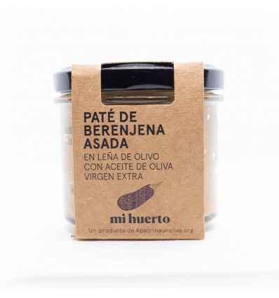 Paté de berenjena asada en AOVE 110 g | Producto solidario
