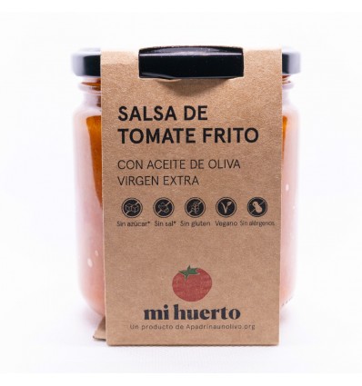 Salsa de tomate frito con AOVE 350 g | Producto solidario