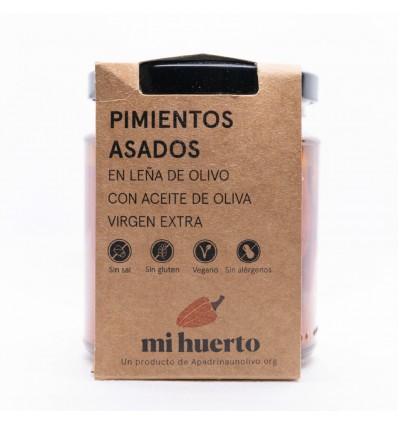 Pimientos asados en AOVE 230 g | Producto solidario
